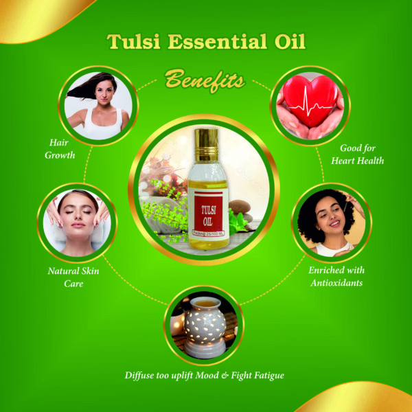 Benefits of tulsi oil